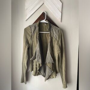 Free People moto jacket